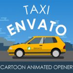 Videohive Animated Taxi Opener 19549140