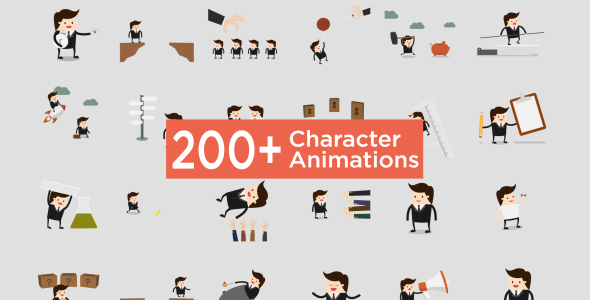 Videohive Character Animation Pack 19319782
