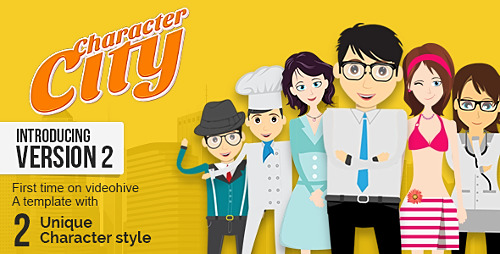 Videohive Character City - Explainer Video Toolkit 8167045