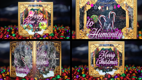 Videohive Christmas and New Year Greetings 19020016