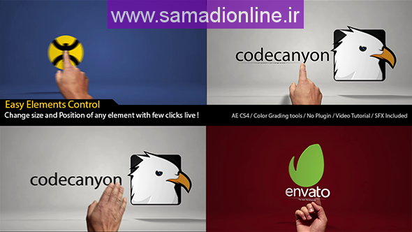 Videohive Classic Hands Logo Reveal Intro 9944315