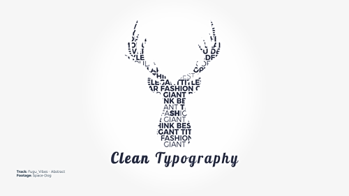 Videohive Clean Typography 20645969