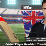 Videohive Cricket Player Headshot Transition 11224788