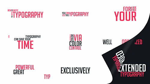 Videohive Extended Typography 16492298