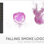 Videohive Falling Smoke Logo 21438471