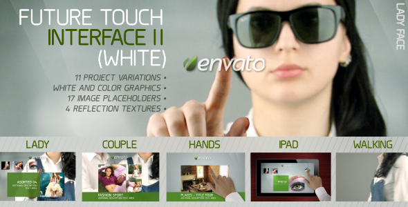 Videohive Future Touch Interface II