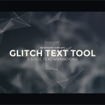 Videohive Glitch Text Tool 18483811