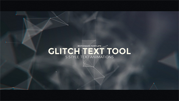 Videohive Glitch Text Tool 18483811
