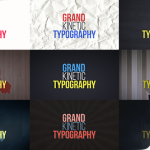 Videohive Grand Kinetic Typography 17124183