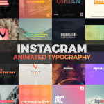 Videohive Instagram Animated Typography 22535758
