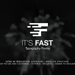 Videohive It Fast - Typography Promo 19301941
