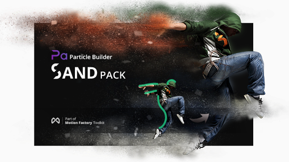 Videohive Particle Builder Sand Pack 21088788