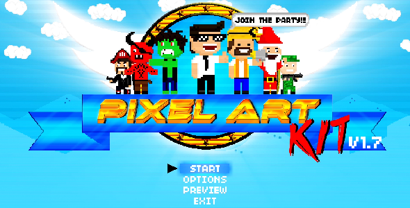 Videohive Pixel Art Kit V1.7 15325974
