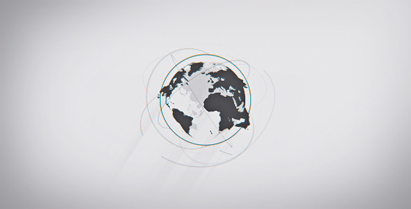 Videohive Simple Earth Logo Reveal 12241836
