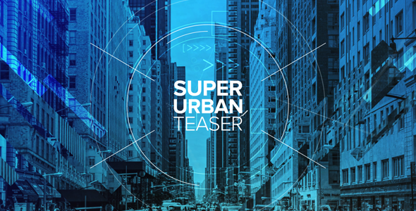 Videohive Super Urban Teaser 19189709