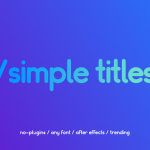 Videohive Titles 19933903