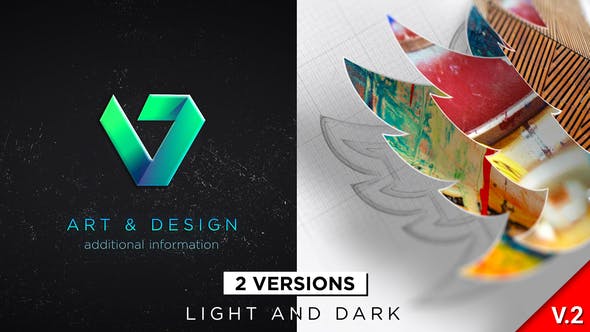 Videohive Drawing 3D Logo Reveal 24094750