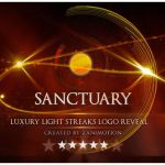 Videohive Luxury Light Streaks Logo Reveal 718924