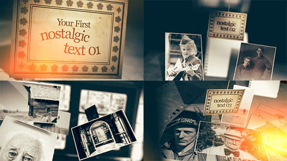Videohive Old Photo Opening 17683164