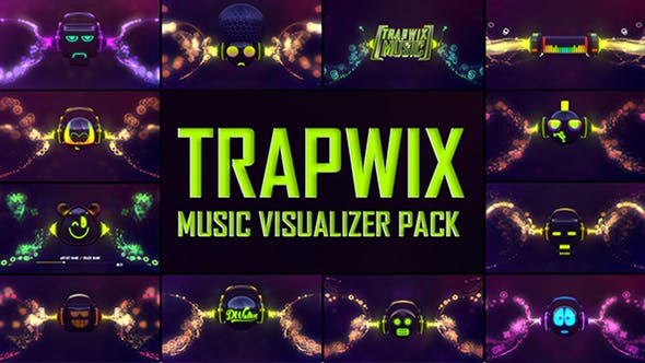 Videohive TrapWix Music Visualizer Pack 20751129