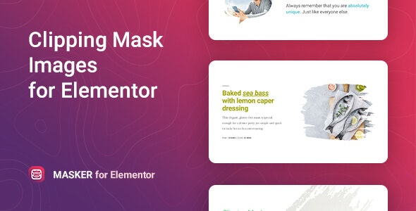 Codecanyon Masker 1.1.1 – Clipping Mask for Elementor 26532107