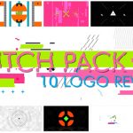 Videohive 10 Glitch Shapes Logos 15688064