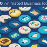 Videohive 100 Animated Business Icons 10707226