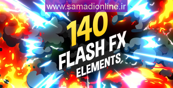 Videohive 140 Flash FX Elements 11266469
