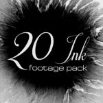 Videohive 20 Ink footage pack 9863249