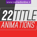 Videohive 22 Title Animations