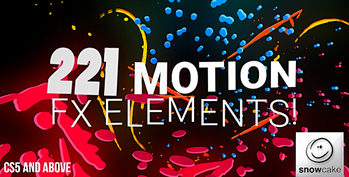 Videohive 221 Motion FX Elements Pack