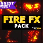 Videohive 2D FX Fire Elements 23313410
