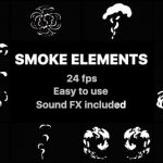 Videohive 2D FX Smoke Elements 21795682