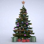 Videohive 3D Christmas Tree 6168130