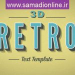 Videohive 3D Retro Kinetic Typography 9596311