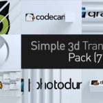 Videohive 3D Simple Transition Pack 11224462