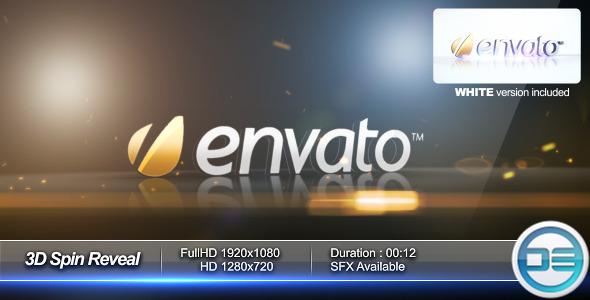 Videohive 3D Spin Reveal 400753