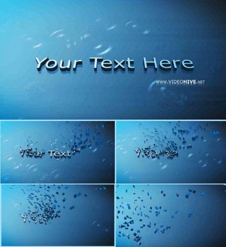 Videohive 3D Text evolution 54692