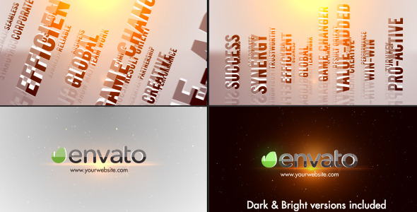 Videohive 3D Titles Corporate Logo 7720793