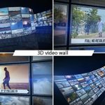 Videohive 3D Video Wall 7719582