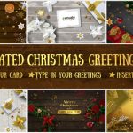 Videohive 6 Christmas Greeting Cards 18855075