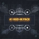 Videohive A1 HUD 4K PACK 12333339