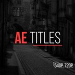 Videohive AE Titles 15131143