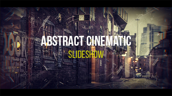 Videohive Abstract Cinematic Parallax Opener Slideshow 19318190