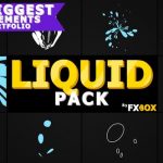 Videohive Abstract Liquid Elements 28318344