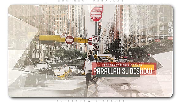 Videohive Abstract Parallax Slideshow Opener 20211725