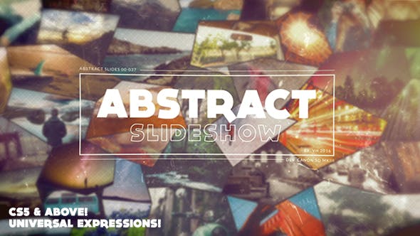 Videohive Abstract Slideshow 15168059