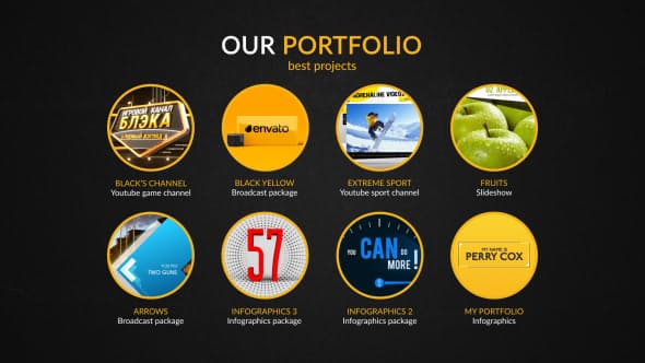 Videohive Advertising Agency Infographics 9510804