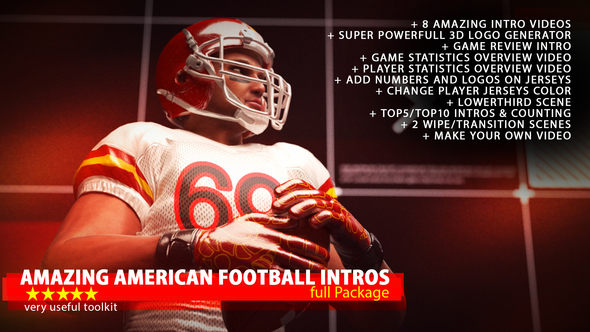 Videohive Amazing American Football Intro 19755129
