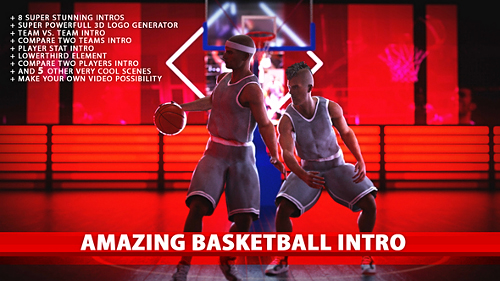 Videohive Amazing Basketball Intros 19649378